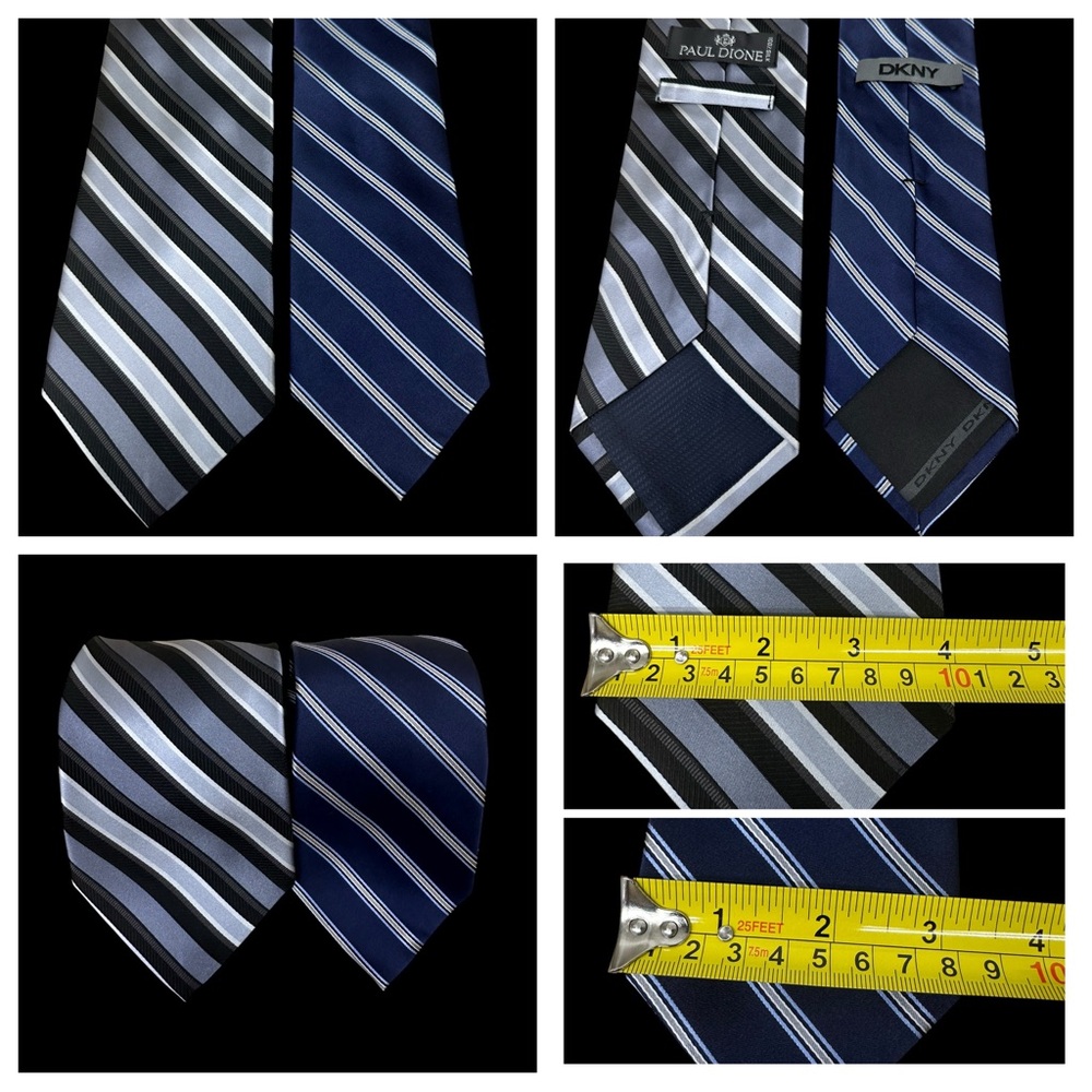 Lot of 2 Mens Silk Ties Ref# 8923